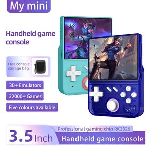 R36 Mini portatile Retro portatile Console di gioco il mio Mini 3.5 pollici IPS schermo classico per videogiochi Linux sistema lettore Video - Product Image 6