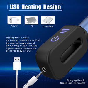 Intelligent Power Off <b>USB</b> Inverted Aircraft Cup Male Masturbator Heater Men's Constant Temperature <b>Heating</b> Rod for Sex Dolls% - Product Image 3