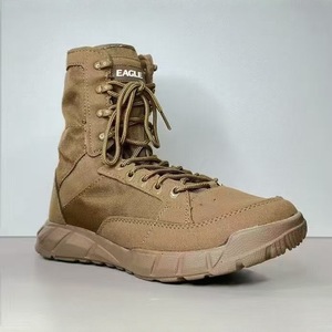 Botas de Desierto Ligeras y Transpirables de Verano TSB01 Color Caqui Marrón Claro con Suela de EVA, Venta al Por Mayor - Product Image 3
