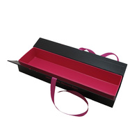 Luxe personnalisé Double Porte Ouverture Faisceaux de Cheveux Boîte d'Emballage Extension de Cheveux Boîte Cadeau Papier Rigide avec Fermeture de Ruban
