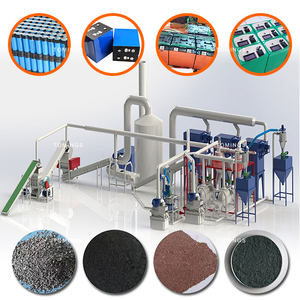 Equipo de procesamiento de láminas de electrodos positivos y negativos para baterías de litio, línea de trituración de baterías de litio - Product Image 2