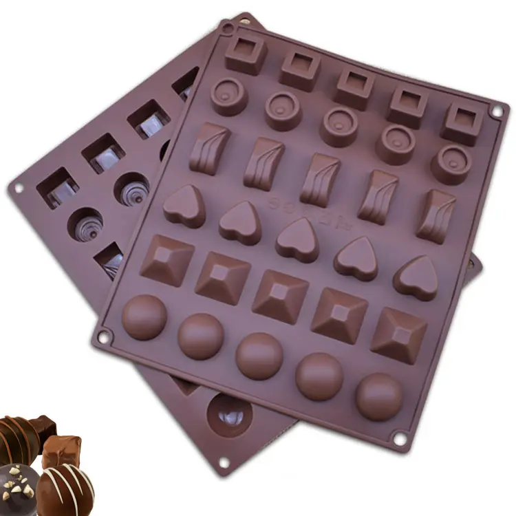 Food Grade Silicone Chocolate Molds Candy Mold Baking Mold for Jelly Snack Pot Chocolate Gummy Gummies