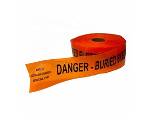 Ruban de signalisation détectable sous terre, fil d'acier inoxydable, ruban de précaution magnétique - Product Image 4