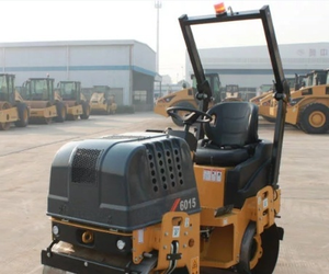 <span class=keywords><strong>Rodillo</strong></span> Vibratorio de Doble Tambor 6015E, 14.7kW, 1675kg, 900mm de Ancho, para Compactación de Asfalto - Product Image 4