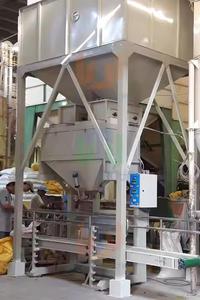 Machine semi-automatique série TBM-SB02 ensachage pour l'ail, carotte pomme de terre, 10kg 20kg 25kg 40kg, 50kg, Kraft sac fermeture couture - Product Image 2