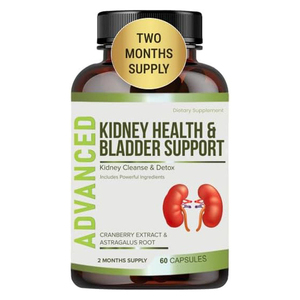 Suplemento Renal de Marca Privada, Soporte Renal, Limpiador Renal, Cápsulas de Desintoxicación Renal para un Cuidado Suave - Product Image 1