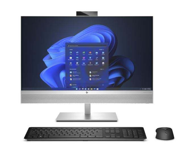 HPs EliteOne 870 G9 27inch 2K Touchscreen All-in-One Computer Corei5-14500 DDR5RAM SSD Meeting Office Teaching Microphone Camera