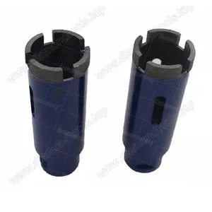 High quality D35*100L*5/8"-11 laser welding dry use diamond core drill bits for drilling granite
