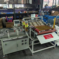 Machine d'étiquetage automatique de tubes de confettis pour fête avec moteur, composants principaux PLC, 26-30 pièces/minute, 220V, garantie 1 an