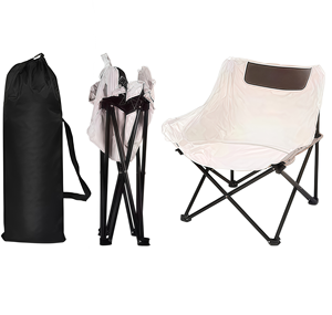 Silla de Camping Plegable Ligera de Tela Oxford para Exteriores, Ideal para Picnics, Pesca, Jardín y Senderismo - Product Image 2