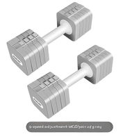Ensemble d'haltères réglables de Type avancé pour les femmes Muscle Fitness Bodybuilding Peinture gratuite Poids libres de couleur