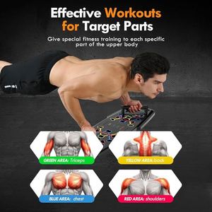 Tabla de Flexiones, Gimnasio en Casa, Equipo de Ejercicio Portátil, Barra de Pilates con Logotipo Personalizado - Product Image 2