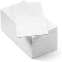 Serviettes en papier Airlaid personnalisées par le fabricant, serviettes de table de haute qualité, serviettes de couleur, vente en gros de bois vierge pour les fêtes et les bars