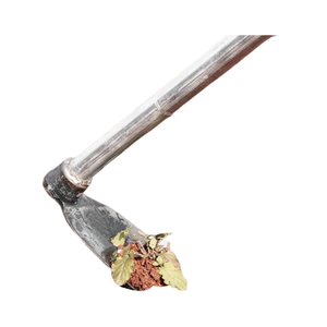 Houe de jardin en acier au carbone idéal pour briser l'argile <span class=keywords><strong>compact</strong></span>ée du sol - Product Image 1