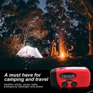 Radio Internet Portable à Énergie Solaire avec Générateur Dynamo à Manivelle – Kit Essentiel pour Alerte Météo et Situations d'Urgence en Extérieur - Product Image 3