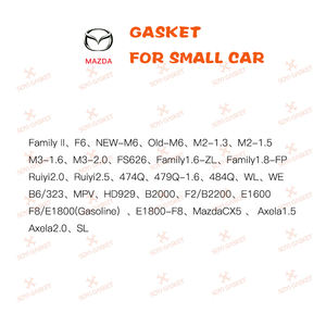 Reparatur satz für Motor dichtung für MAZDA F8/E1800 OEM 8AG1-10-271 Überholung der vollständigen Sätze Zylinderkopf dichtung für Autoteile - Product Image 3