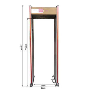 Metal Detector Portatile Tipo Cancello per Aeroporti, Rilevatore di Metalli a Zona Singola per Controllo Sicurezza, Vendita Diretta dalla Fabbrica - Product Image 1