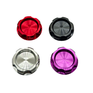 Bouchons <span class=keywords><strong>de</strong></span> réservoir <span class=keywords><strong>de</strong></span> remplissage d'huile moteur en aluminium chromé <span class=keywords><strong>Bouchon</strong></span> <span class=keywords><strong>de</strong></span> réservoir d'huile <span class=keywords><strong>universel</strong></span> pour HON-D-A Acura Fit EK Ci-v-ic EG TL - Product Image 2