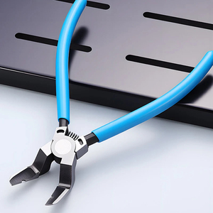 Multifunctional Diagonal Staple Screwdriver <strong>Removal</strong> <strong>Tool</strong> Car Rivet Tightening Pliers Wire Stripping Car <strong>Clip</strong> Pliers - Product Image 3