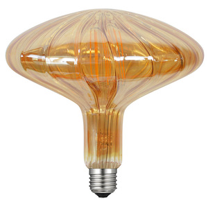 플라잉 소서 <span class=keywords><strong>LED</strong></span> 필라멘트 전구 E26/E27 220V/110V 에디슨 레트로 텅스텐 필라멘트 유리 가정용 2700K-6500K 색온도 20,000 - Product Image 3