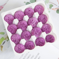 Fleurs préservées TC pour décoration DIY – Têtes de chrysanthèmes naturels toutes tailles, toucher réel, pour cadeaux de fleurs éternelles