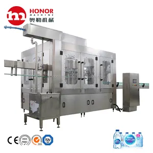 18-18-6 Spring Water filling Fully automatic bottled water labeling line
