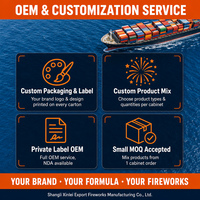 Feux d'artifice de type bougie romaine haut de gamme pour l'extérieur, colorés, pour le Nouvel An, les fêtes et les festivals