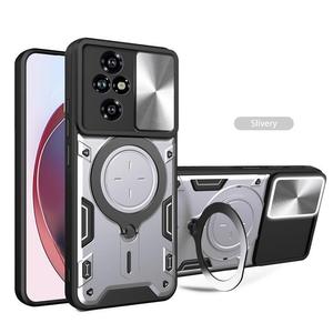ฝาครอบรุ่นที่มีขาตั้งโทรศัพท์และช่องเสียบโต๊ะสำหรับ <span class=keywords><strong>iPhone</strong></span> 15 14Pro Max <span class=keywords><strong>Plus</strong></span> เคสโทรศัพท์ PC แม่เหล็กกันกระแทกสุดหรู - Product Image 6