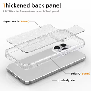 Kim cương Electroplated gương bìa cho <span class=keywords><strong>iPhone</strong></span> 16 Pro Max Mini Plus-TPU PC Magnetic chủ đứng trường hợp điện thoại - Product Image 5