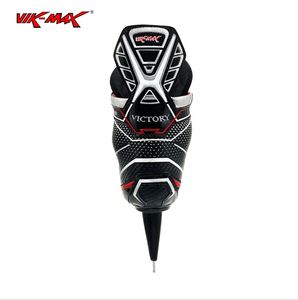 รองเท้าสเก็ตน้ำแข็งระดับพรีเมียมสำหรับทีม ยี่ห้อ VIK MAX ผลิตโดยผู้ผลิตชั้นนำ ใช้วัสดุคุณภาพสูง พร้อมที่ยึดใบมีดขั้นสูง - Product Image 4