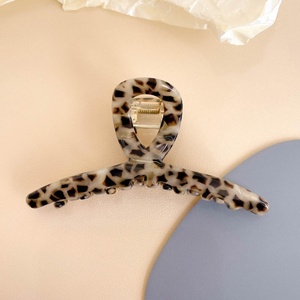 Xixing Version Acétate Grandes pinces à cheveux polyvalentes Style pince à cheveux rétro pour femmes - Product Image 6