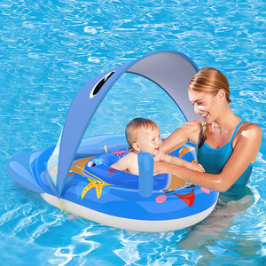 Piscine <span class=keywords><strong>gonflable</strong></span> en PVC pour bronzage, jouet aquatique, chaise longue double, siège pare-soleil pour bébé, anneau flottant, toboggan aquatique, radeau flottant pour adultes - Product Image 1
