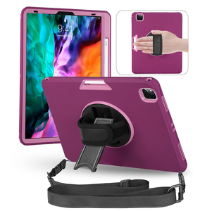 Custodia per Tablet con Supporto Intelligente Integrato per <span class=keywords><strong>Apple</strong></span> <span class=keywords><strong>iPad</strong></span> <span class=keywords><strong>Pro</strong></span> <span class=keywords><strong>12.9</strong></span> 2021/2020, con Tracolla per Bambini, Cover Antiurto - Product Image 5