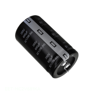 Condensateur traversant EET-HC2V681KA, aluminium, 680 µF, 20 %, 350 V, à fixation par clip, 680 µF - Product Image 1