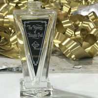Autocollant de logo personnalisé en métal étiquette privée parfum étiquette de luxe autocollant pour bouteille de parfum en verre