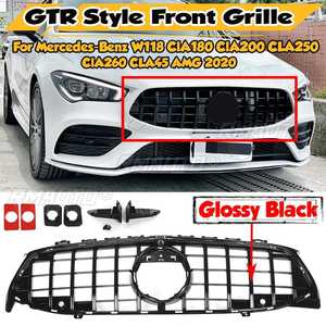 Grille de pare-chocs avant style GTR W118 pour Mercedes Benz W118 CLA180 CLA200 CLA250 CLA260 CLA45 pour AMG 2020 - Product Image 1