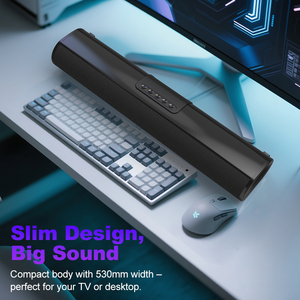 Barre de son TV OEM 2.2CH 50W Altoparlante Système de musique intelligent sans fil Système Bluetooth <span class=keywords><strong>Home</strong></span> Cinéma Caisson de basses Barre de son - Product Image 3