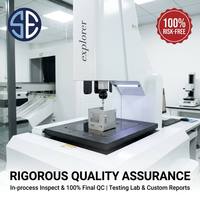 Boîtier de test miniature en tôle sur mesure OEM pour l'inspection des puces semi-conductrices, petit boîtier d'équipement de commande