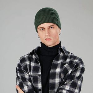 Bonnet de pêcheur en laine personnalisé pour homme, bonnet d'hiver chaud en tricot, unisexe adulte, 100% laine, tricoté à la main, bonnet court. - Product Image 5