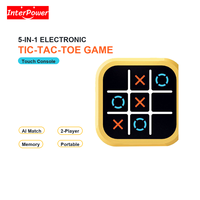 Jeu de Tic Tac Toe, carte PCBA 3x3, musique et lumières, apprentissage précoce, carte mère personnalisée OEM