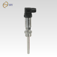 HY Akurasi Tinggi ±0.5 ° Sensor Suhu C 4-20mA 2-Kawat IP67 Probe Baja Tahan Karat -50 hingga 150 ° C Industri