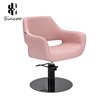 Silla de Estilismo de Estilo Nórdico para Salón de Belleza, Silla de Peluquería para Mujeres, para Peluqueros y Cortes de Cabello