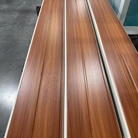 Plaques de plafond en PVC laminé imperméables décoratives modernes, anti-moisissures, pour l'intérieur, directement de l'usine