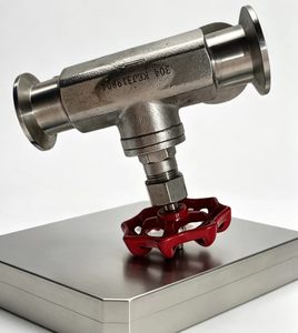 Vanne à boisseau sphérique sanitaire à trois colliers de marque <span class=keywords><strong>KEJ</strong></span>, en acier inoxydable 304 316L de qualité alimentaire, manuelle, modèle DN15-DN100 pour boissons - Product Image 6