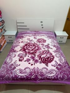 <strong>Extra</strong> <strong>Large</strong> Raschel Blanket 3kg-for Family Movie Night As a Cozy <strong>Throw</strong> - Product Image 3
