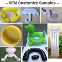 Ensemble de meubles de salon OEM en PVC floqué, incluant chaise gonflable, chaise longue, pouf ottoman et canapé sectionnel pour camping extérieur et cinéma