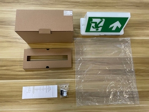 Luz de emergencia para instalación en techo, señal de salida de instalación integrada, doble cara, IP65 - Product Image 5