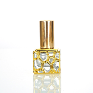 Luxury Glass Fancy <strong>Attar</strong> <strong>Perfume</strong> Oil Bottle 30ml 50ml 100ml Golden Spray Pump Dropper Screen Printed Cosmetic Container Square - Product Image 6