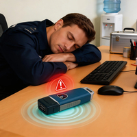 Système de patrouille fiable avec lampe torche magnétique USB, rappel d'alarme et protection de contact pour l'inspection nocturne des bâtiments