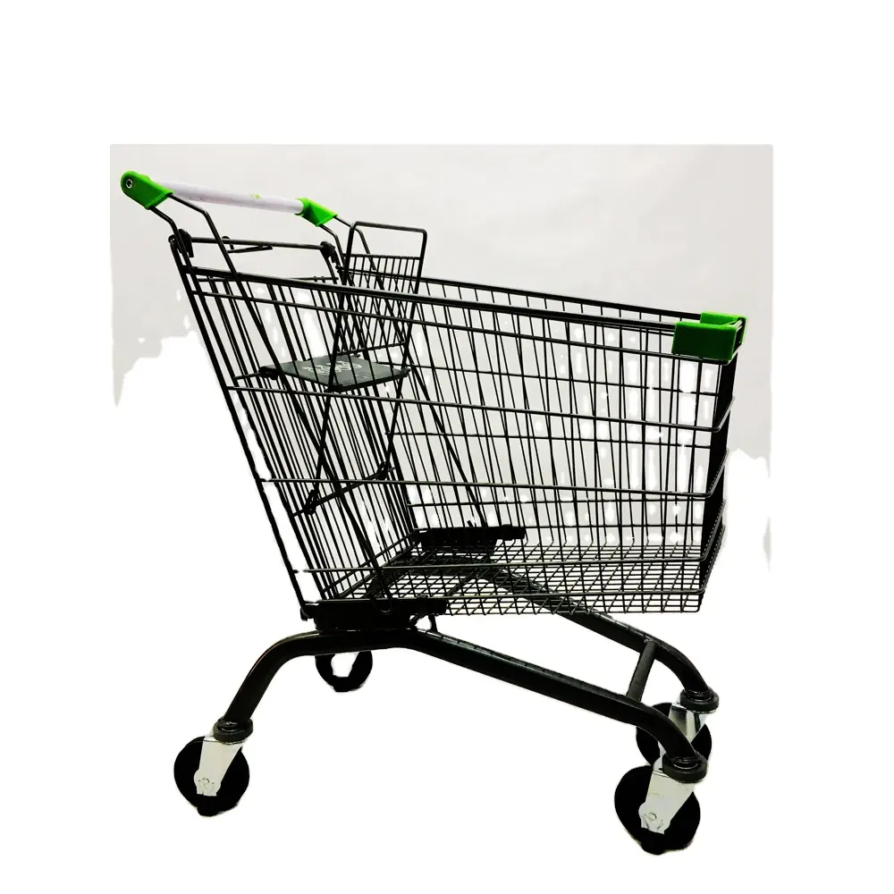 Chariot de supermarché style européen, chariot de supermarché, pour <span class=keywords><strong>épicerie</strong></span>, vente en gros
